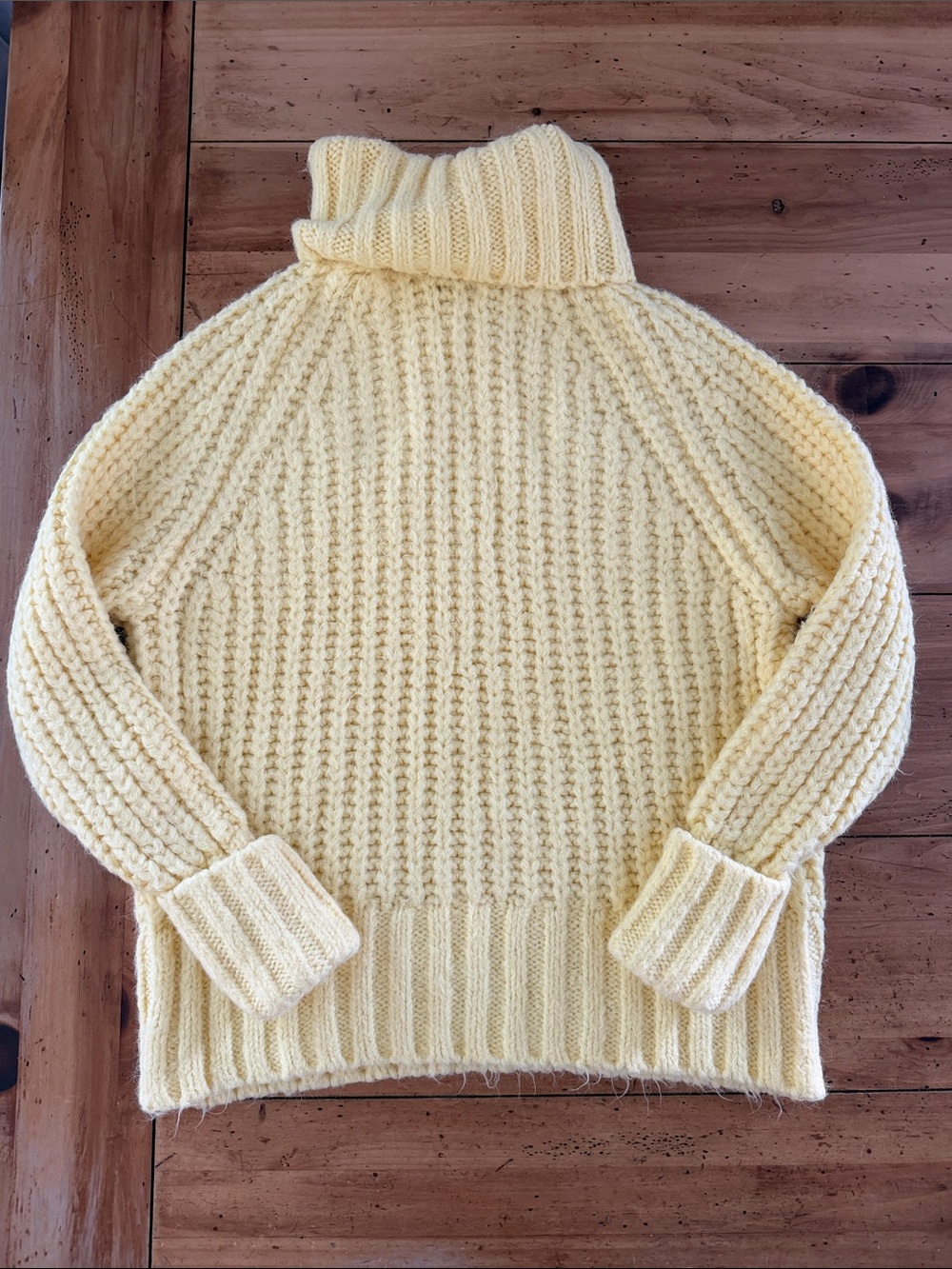 Anthropologie Pilcro Yellow Turtleneck size XS - Picture 3 of 11